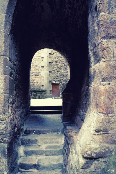 The Entrance to Eternity: Mont Saint-Michel's Ancient Passageway