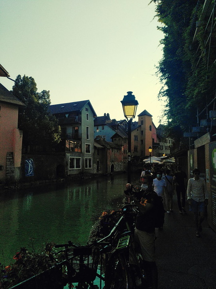 Serene Evening in Annecy, France