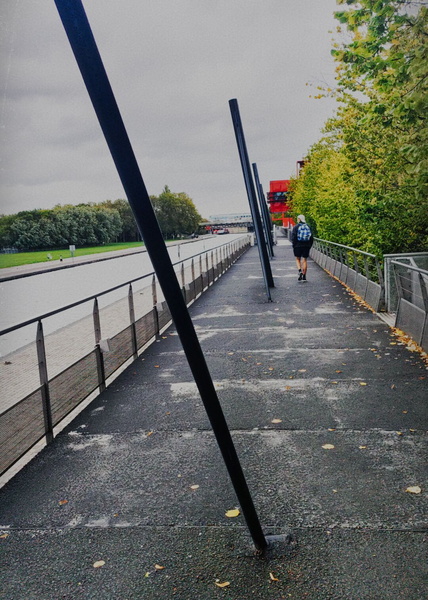 Quiet Rainy Day Walk Along the Seine