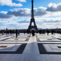 Parisian Eiffel Tower Panorama