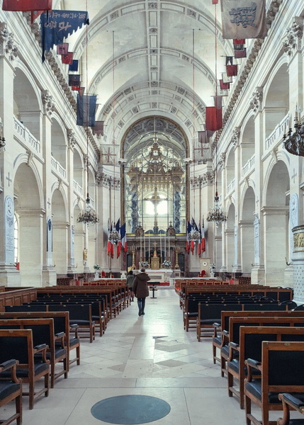 Inside the Notre-Dame Cathedral