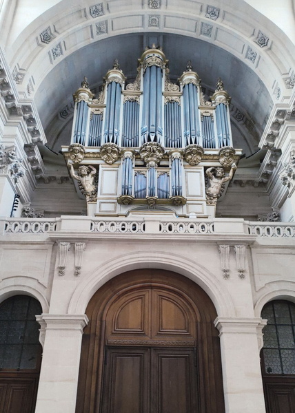 Grand Organ in a Parisian Cathedral