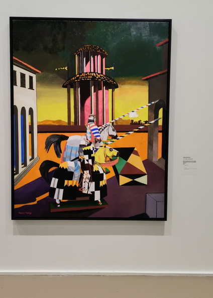 Equestrian Elegance: A Cityscape