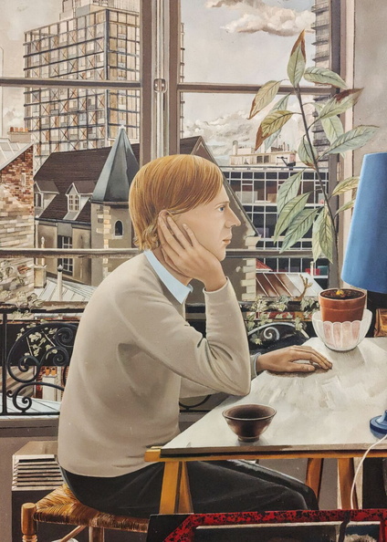 Portrait of a Man with Thoughtful Expression