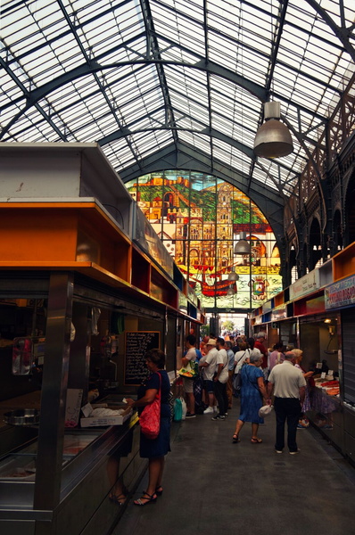 Vibrant Market Hall