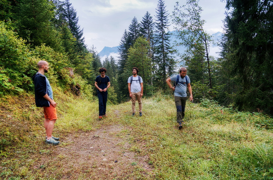 Friendship and Nature: A Hiking Excursion in the French Alps
