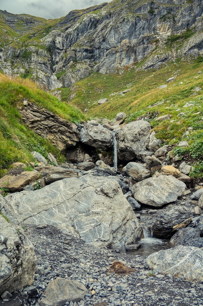 Serene Alpine Stream