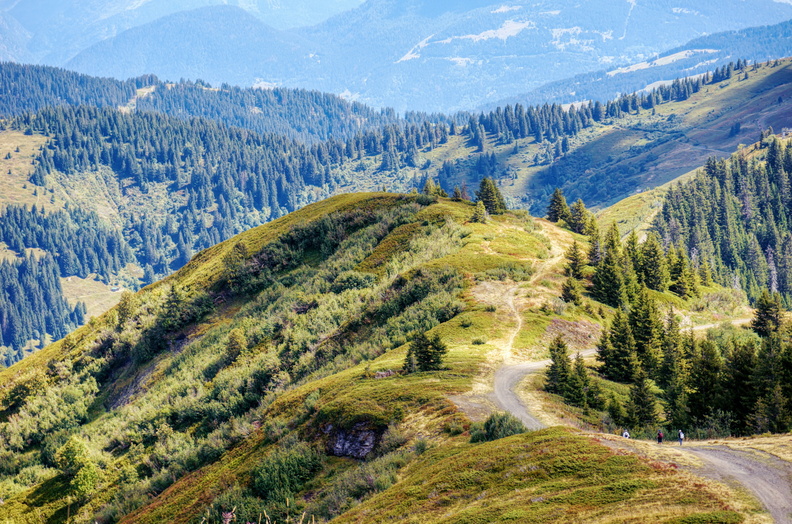 Serene Mountainous Landscape - La Gietaz, France