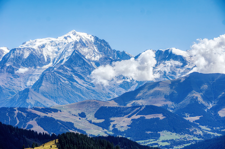 Scenic View of the Alps