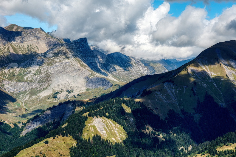 Serene Alpine Valley in France