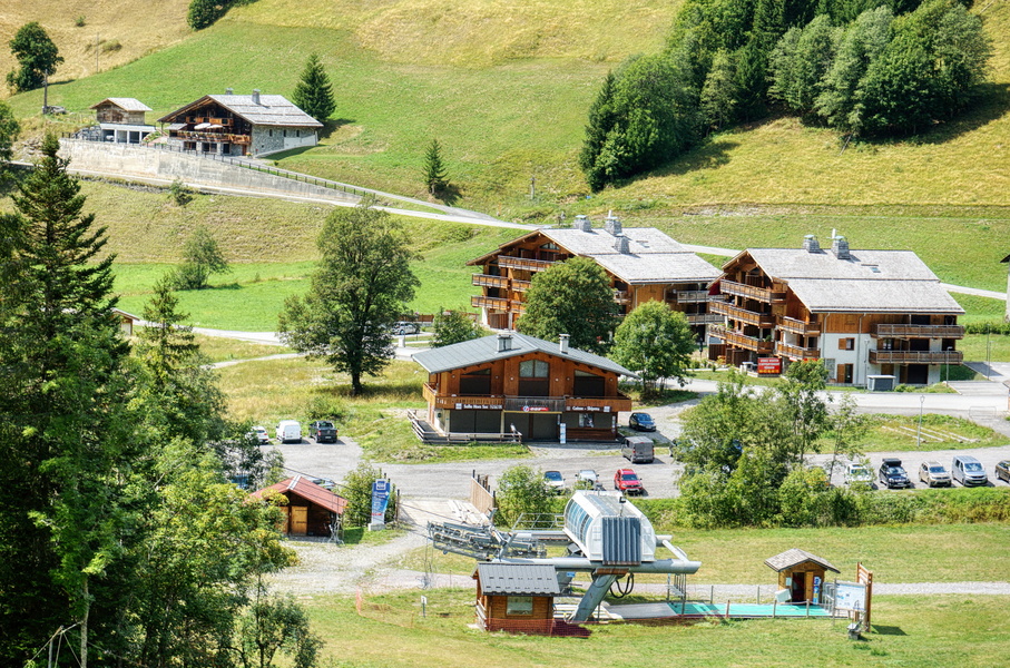 Village in the Alps with Chalet-style Accommodations