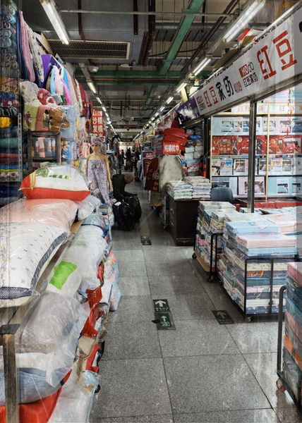 Vibrant Market Scene