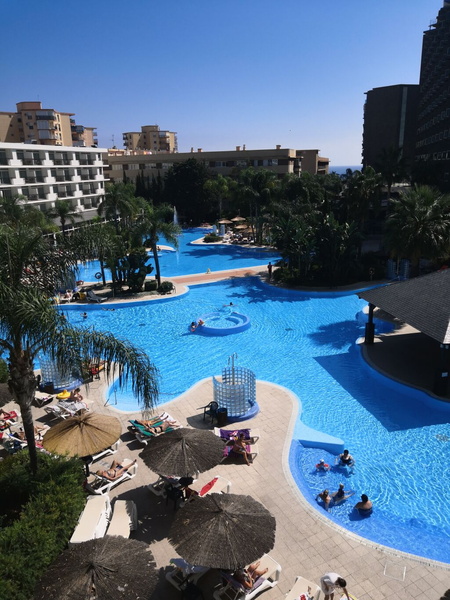 A Beautiful Poolside Resort in Malaga, Spain
