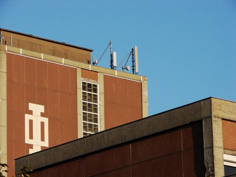 A Towering Over a City