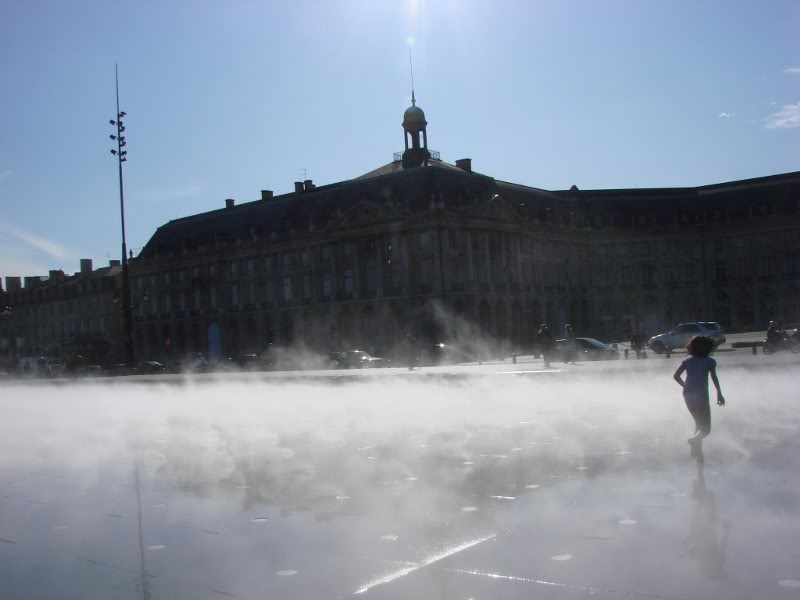 A Foggy Day at Bordeaux City Hall