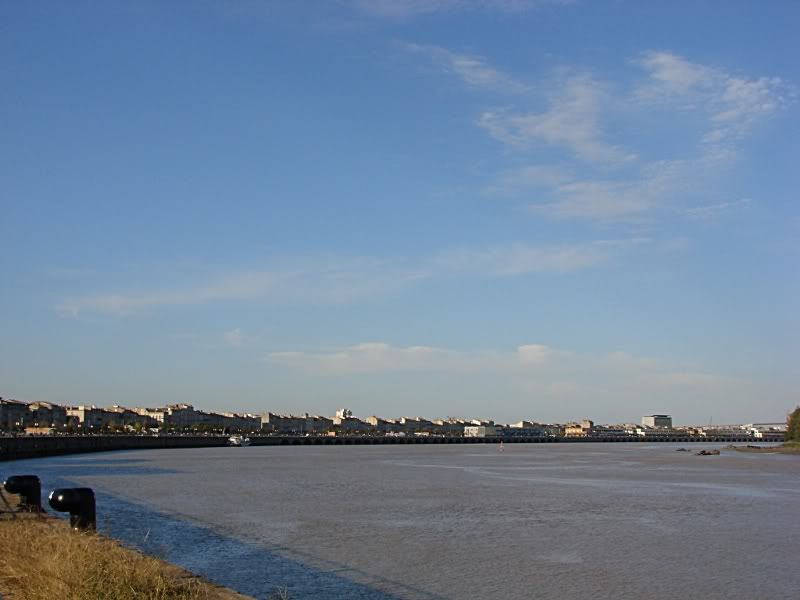 River Scene, Bordeaux, France